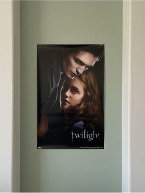 Twilight Movie Poster Edward Bella NECA 22.25” x 34” Crepúsculo Summit
